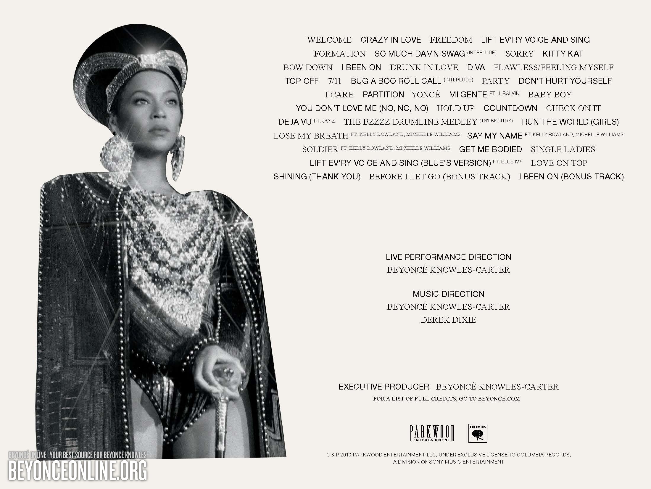 Homecoming The Live Album Beyoncé Online Photo Gallery